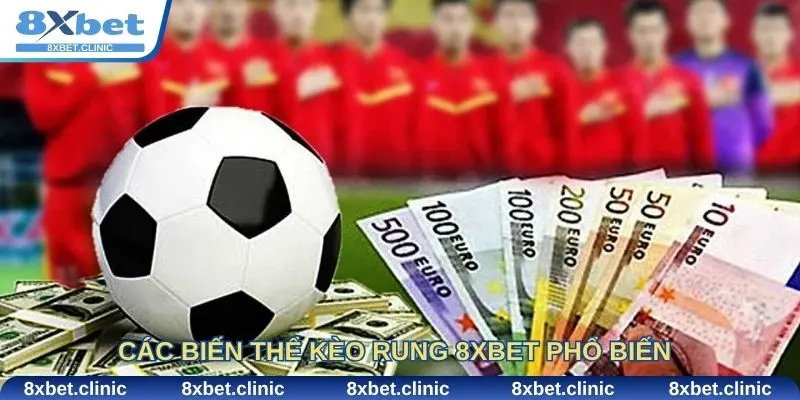 Các biến thể kèo rung 8Xbet phổ biến và được ưa chuộng