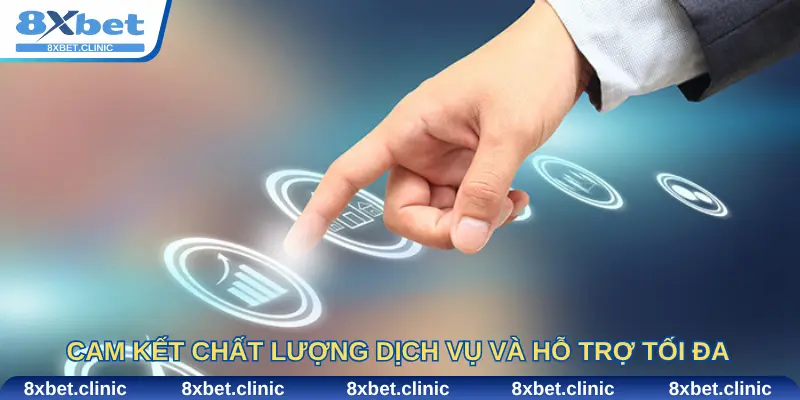 Cam kết chất lượng dịch vụ và hỗ trợ người chơi tối đa