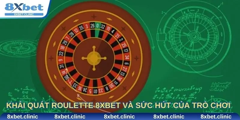 Khái quát về Roulette 8Xbet và sức hút của trò chơi quay số đỉnh cao