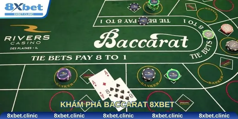 Khám phá Baccarat 8Xbet – Trò chơi bài đỉnh cao đầy kịch tính và chiến thuật