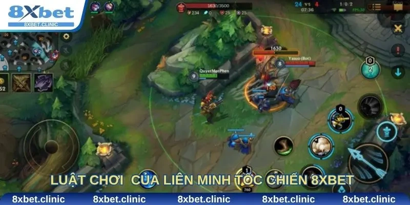 Luật chơi cơ bản của liên minh tốc chiến 8Xbet mà game thủ nên nắm