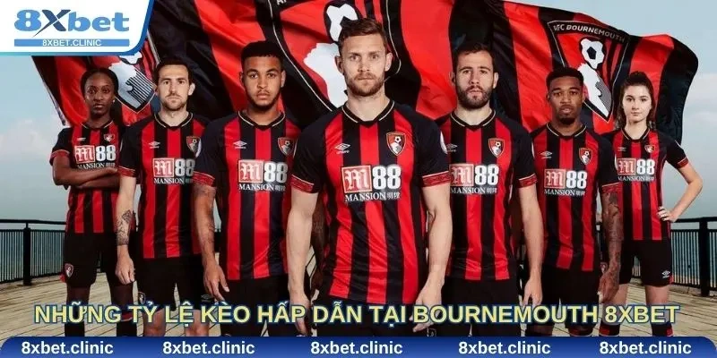 Những tỷ lệ kèo hấp dẫn tại Bournemouth 8xbet