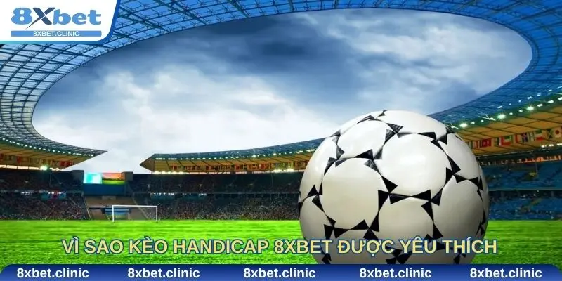 Vì sao kèo Handicap 8xbet được nhiều người chơi yêu thích